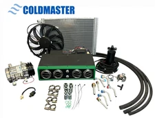 A/C KIT UNIVERSAL UNDERDASH EVAPORATOR - 404 12V "PREMIUM" GREEN W/7B10