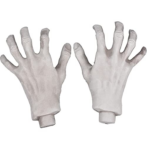 Halloween Skeleton Hands - Realistic Life Size Severed Fake Plastic Hands for... - Picture 6 of 7