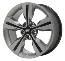 18" Hyundai Veloster Wheel Rim Factory OEM 70813 2012-2017 Hyper Silver