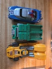 Vintage 1997 Bandai Power Rangers Deluxe Turbo Rescue Set Of 3