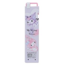 My Melody Kuromi HB 05mm Mechanical Pencil Lead Refill Set Japan
