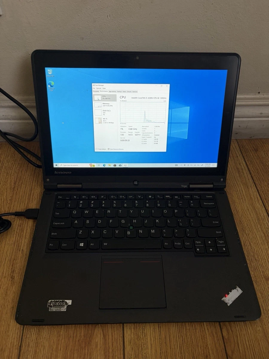 Lenovo Intel Core i5 4th Gen. PC Laptops & Netbooks 128 GB SSD