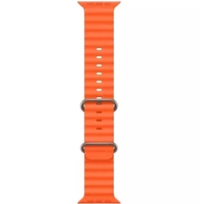 Apple Watch Ocean Band Orange – Genuine OEM – For Ultra 49mm / 45mm / 44mm / 42m