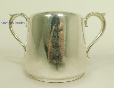 Antike Pacific Steam Navigation Co Catering Schüssel Mappin & Webb um 1925