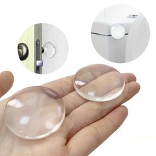 6PCS Silicone Door Stopper Wall Protectors Strong Backing, Knob Guard