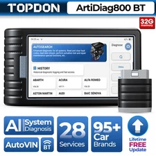 TOPDON AD800BT OBD2 Scanner ALL System Diagnostic Tool Bluetooth Code Reader
