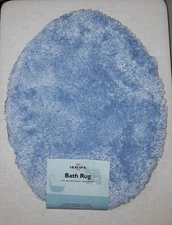 MOHAWK ELONGATED TOILET SEAT LID COVER IN LIGHT BLUE MEASURE BEFORE YOU PURCHASE