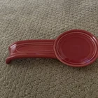 Fiestaware Red Spoon Rest 8"