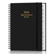 2026 Appointment Book & Planner - 2026 Daily Hourly Planner