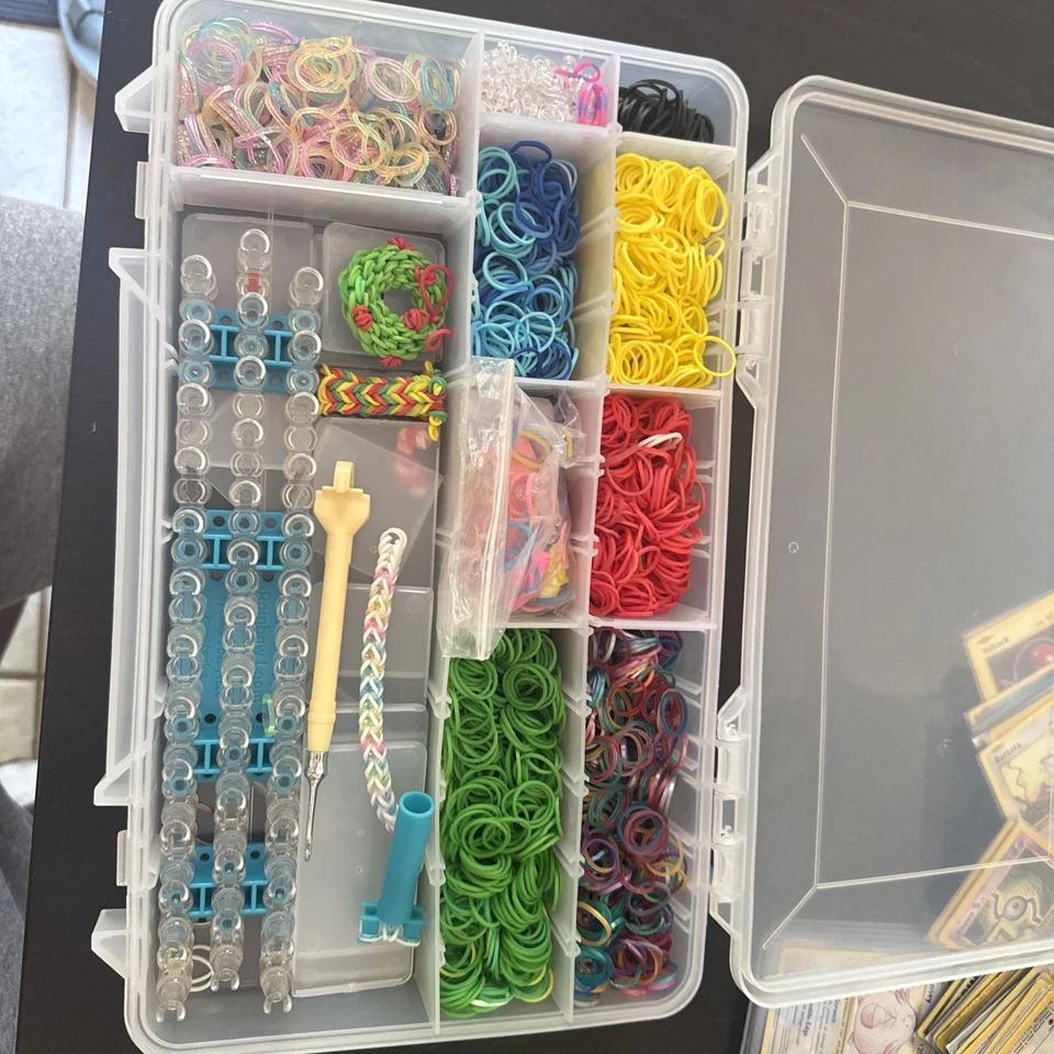 Rainbow Loom 套件和保护壳带织机及说明 — 第 3/3 张图片