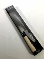 Sekizo Gyutou Stainless Steel Kitchen Chef Knife Natural Wood Handle Made Japan