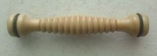 Ridged Wood Foot Massager Roller   Great Relief for Tired Feet