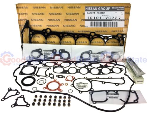Genuine NISSAN Nissan Patrol GU Y61 TB48DE 4.8 Complete Engine Gasket Repair Kit - Picture 1 of 4