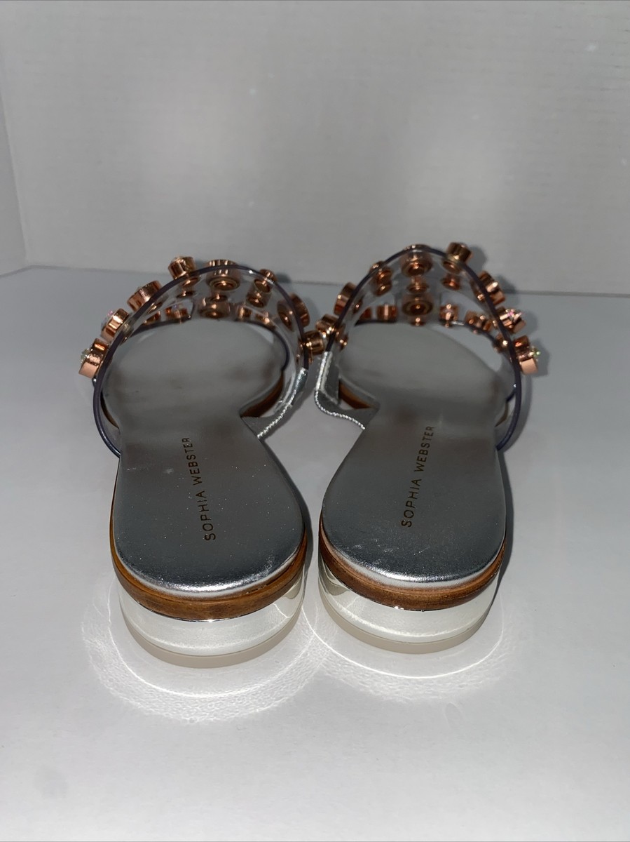 Sophia Webster Dina Gem Flat Sandal, made in Brazil Size 37 Sophia Webster Dina Gem Flat Sandal, made in Brazil Size 37