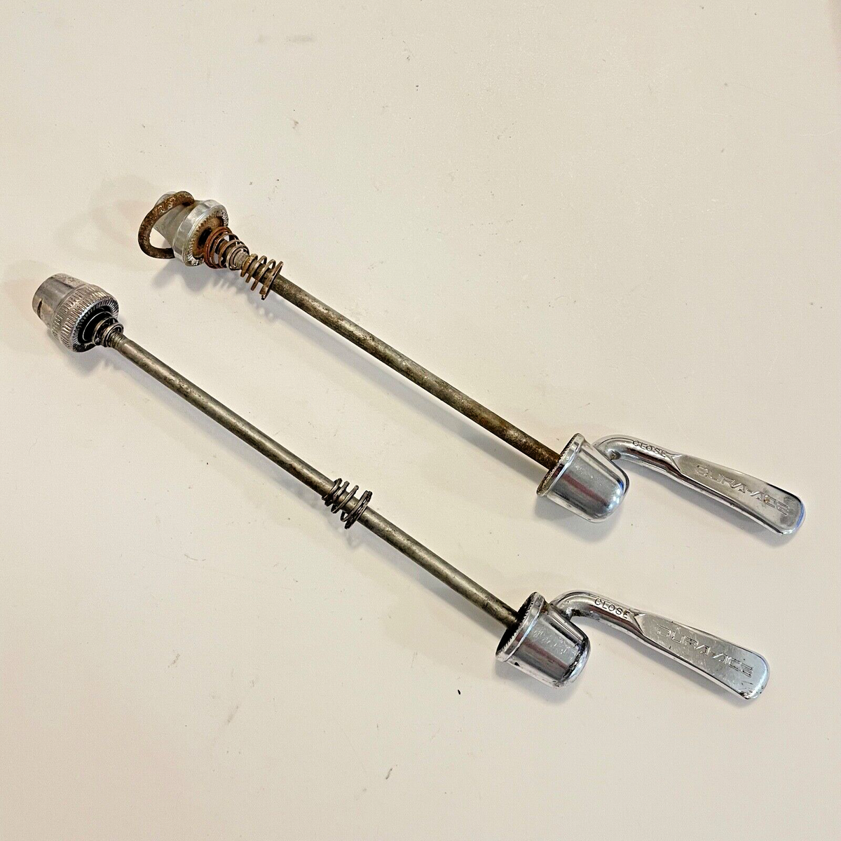 Shimano Dura-Ace Quick Release Skewer Set 7400 Pair Vintage | eBay