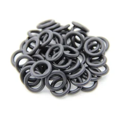 High Quality 200pcs Tattoo Machine Rubber Accessories Damping O-rings Black