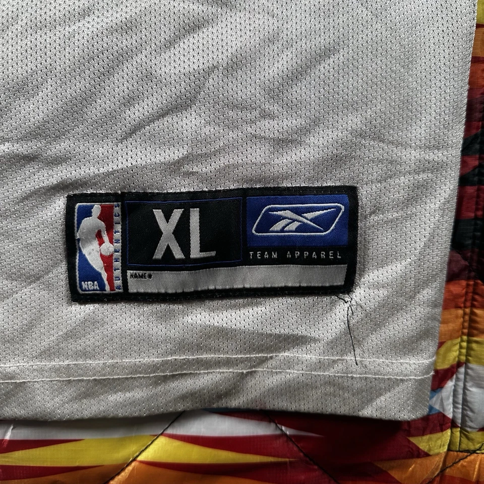 Allen Iverson #3 Sixers Reebok Jersey Team Apparel XL NBA Basketball White - Image 3 of 4