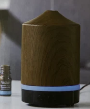 Better Homes Gardens Cool Mist Ultrasonic 100ml Aroma Diffuser Woodgrain
