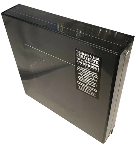 LP METALLICA The Black Album (6LPs BOX SET/14CDs/6DVDs/BOOK ETC) NEW MINT SEALED