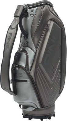 PING Golf Men's Caddy Bag TOUR SHAFT 9.5 x 47 inch 3.9kg CHROME CB