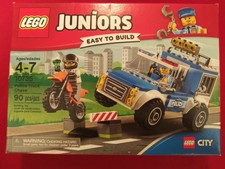 lego juniors police truck chase