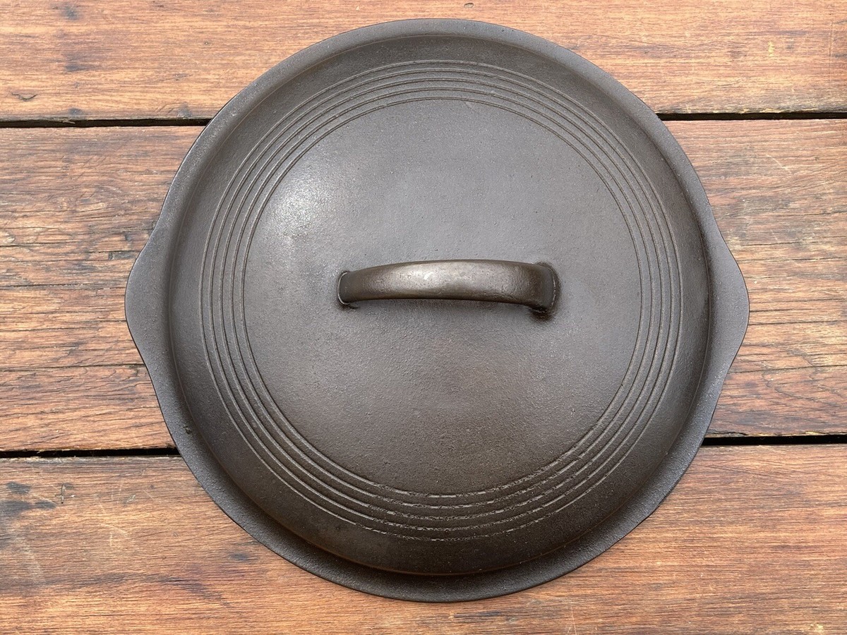 Wagner Ware Cast Iron #8 Ring Top Skillet Lid | eBay
