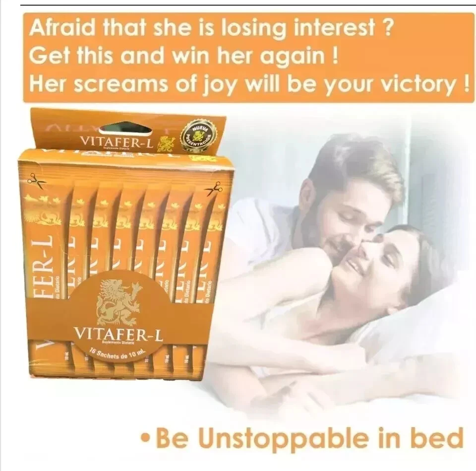 Bolsitas VITAferG x 16 ❤️ Multivitamínico Unisex Foto 2 de 3