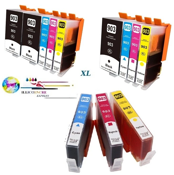 903-903L-903XL-Cartouches compatibles pour HP Officejet Pro 6966 6968 6970 6971