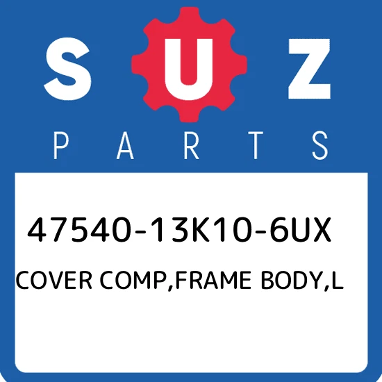 COVER, FRAME BODY UPPER LH (BLACK)