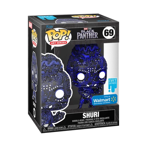 Funko Pop! Artist Series: Marvel - Shuri - Walmart (Exclusive) #69