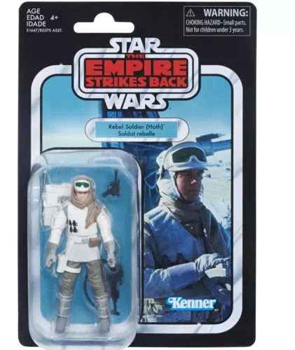 Star Wars Black Series REBEL SOLDIER (HOTH) 6" Figure 40th New On Catd