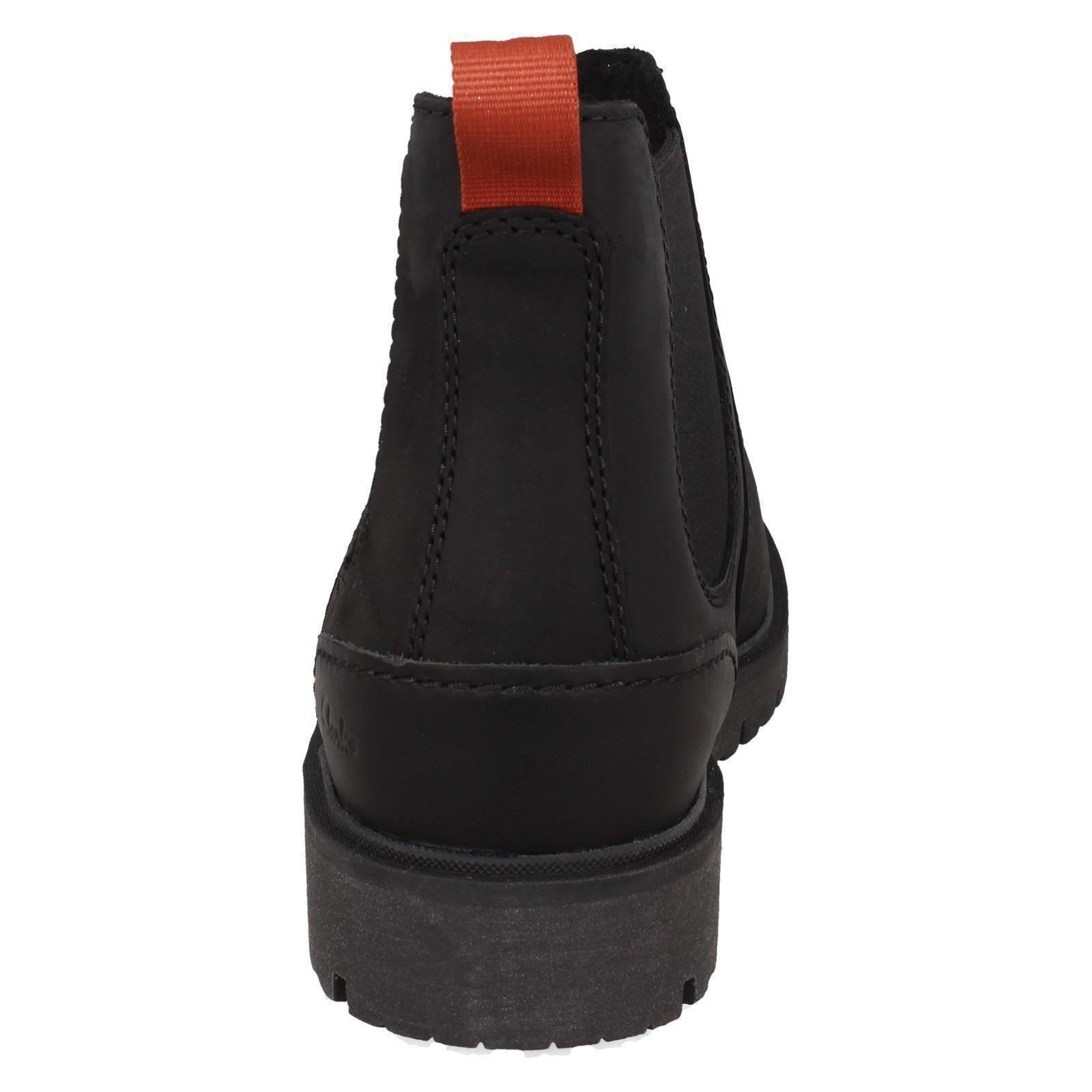 Mens Clarks 'Rossdale Top' Casual Leather Chelsea Boots G Fitting eBay