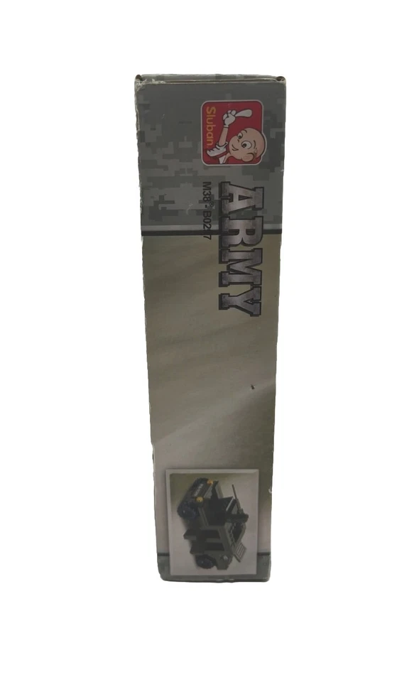 Construction Game Army Series Armored Vehicle M38-B0297 Building Compatible - Image 4 of 4