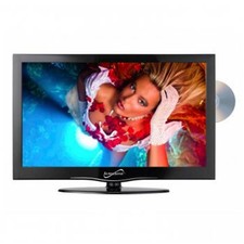 Supersonic Sc-1912 19 In. Widescreen Led Hdtv With Built-in Dvd Player
