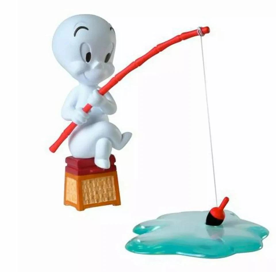 FIGURINE CASPER PECHE 12cm - DÉMONS & MERVEILLES - TEX AVERY - NEUF AVEC BOITE - Photo 1/4