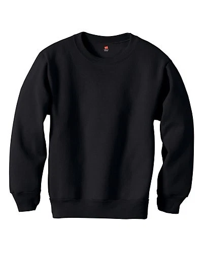 Sudadera Hanes Niños Niñas Cuello Redondo ComfortBlend EcoSmart Niños Jóvenes Píldora Baja