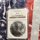 U.S. Mint 1991 American Silver Eagle $1 1 oz .999 NGC MS 69