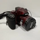 AS IS Nikon COOLPIX P520 Red 18.1 MP Digital Camera 42x Optical Zoom PARTS ONLY