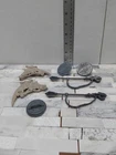 Vintage TMNT Weapon And Accessory 7pc Lot.