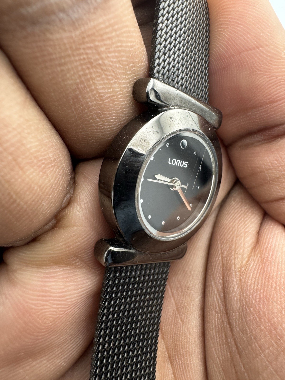 Lorus V501-X407 Black Dial Ladies Watch, new battery fitted in Mid of March image 5