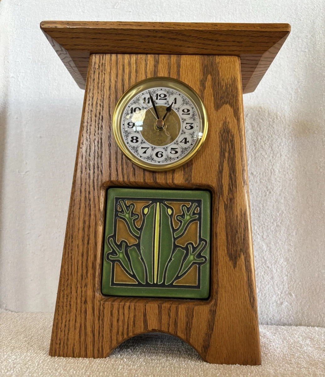 EddieBauer Wooden Mantel Clock 置き時計 レア 【公式通販】