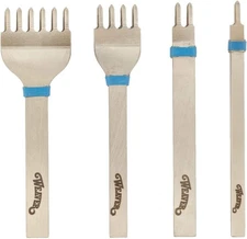 Supply Diamond Stitching Chisel Set, 5Mm, Stainless Steel for Leather Craft DIY