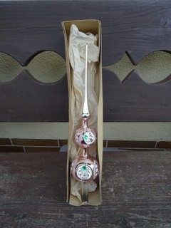 Lauscha Christbaumschmuck Reflex Spitze OVP