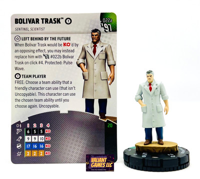 Marvel Heroclix Bolivar Trask #022a w/ Card X-Men '97 Set