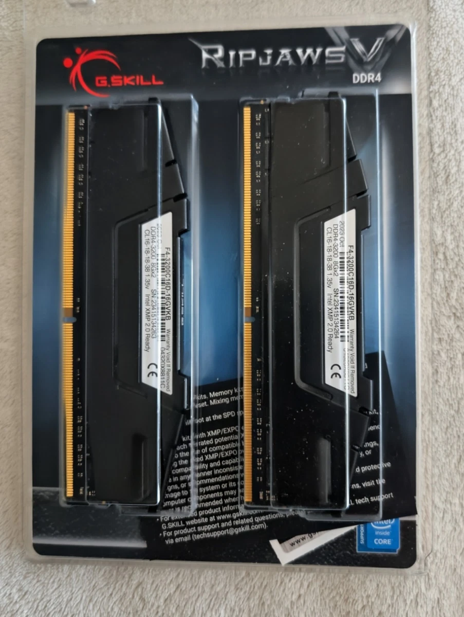 Preços baixos em G. SKILL PC4-25600 (DDR4-3200) velocidade de