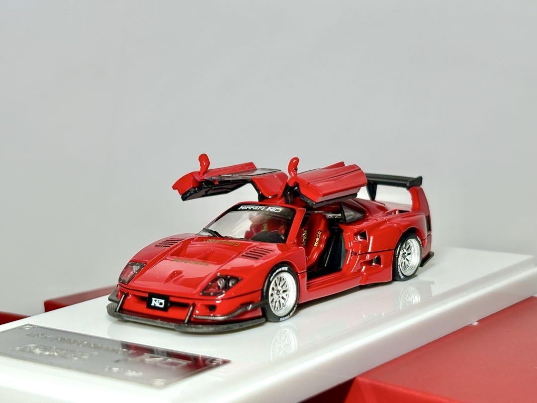 LBWK フェラーリF40 1/64 1/64 Inno Models Ferrari LBWK (Liberty Walk) F40 Full Carbon