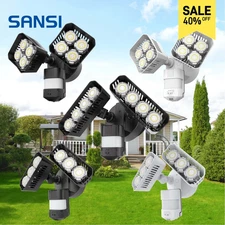 SANSI LED Security Motion Sensor Light 38W-54W 5000K Outdoor Garden Floodlight 