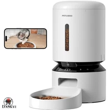 Multi-Pet Automatic Feeder with Two-Way Audio & 5L Capacity for Cats & Dogs