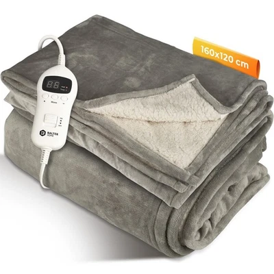 BALTER HOME Heizdecke elektrisch Wärmeunterbett Wärmedecke Abschaltautomatik Wärmebett BWare