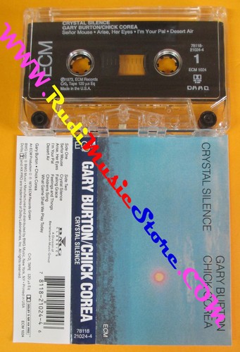 MC* GARY BURTON CHICK COREA Crystal Silence 1973 USA ECM no cd lp vhs dvd*
